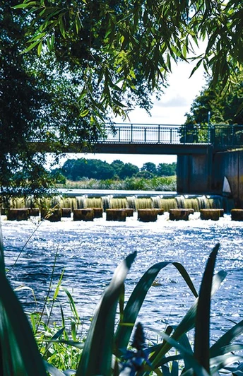 W4-Die Schleuse Wanderweg 4 - Die Schleuse bei Wienhausen