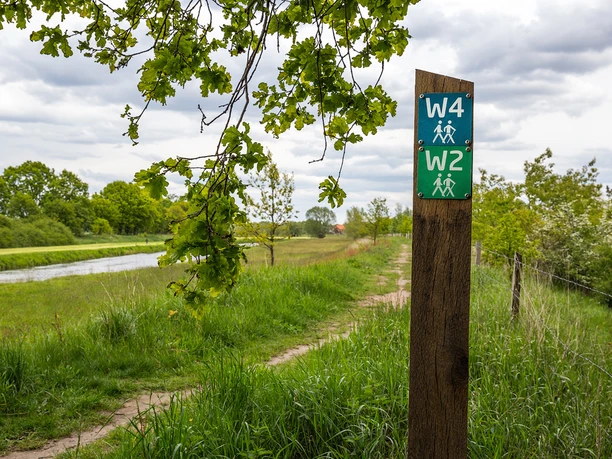 "W2" und "W4" an der Aller