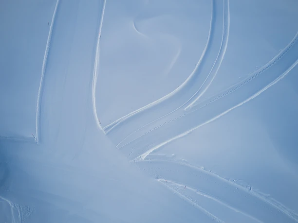 Langlaufloipe auf der Belalp Langlaufloipe auf der Belalp