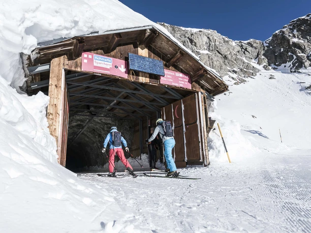 Das Erlebnis beginnt auf 3100 Metern Höhe. Das Erlebnis beginnt auf 3100 Metern Höhe.