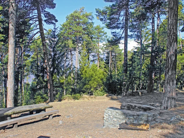 Feuerstelle-Grillplatz-Burgspitz-Ried-Brig Feuerstelle Burgspitz