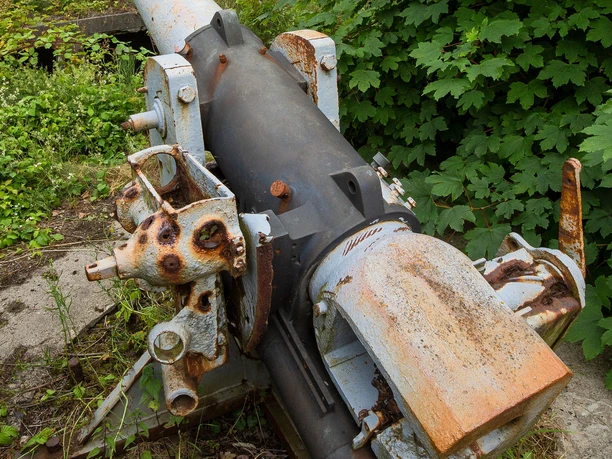 Fort Kugelbake Geschütz