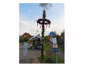 Milchtankstelle Baumann Das Bild zeigt die Milchtankstelle von Familie Baumann