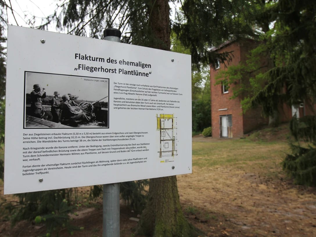 Flakturm des ehem. "Fliegerhorst Plantlünne"