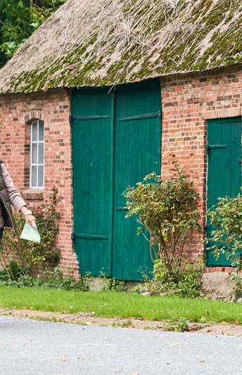 Domstadt Meldorf Blick von der Geest