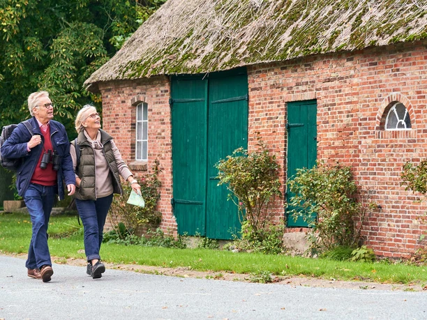 Domstadt Meldorf Blick von der Geest