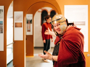 Römer im Infozentrum