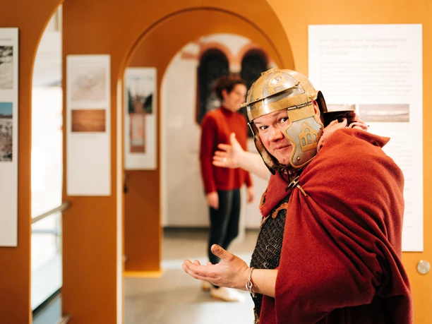 Römer im Infozentrum