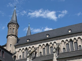 Das Bonner Münster Das Bonner Münster - Blick vom Kreuzgang