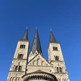 Das Bonner Münster Das Bonner Münster - Blick vom Martinsplatz