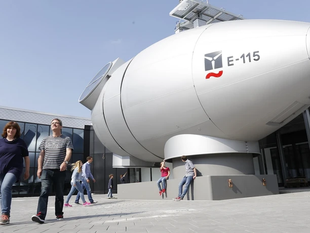 Energie Erlebnis Zentrum Ostfriesland in Aurich Gondel Enercon Energie Erlebnis Zentrum Ostfriesland in Aurich Gondel Enercon