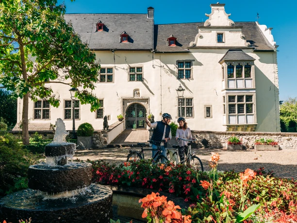 Innenhof Burg Odenhausen