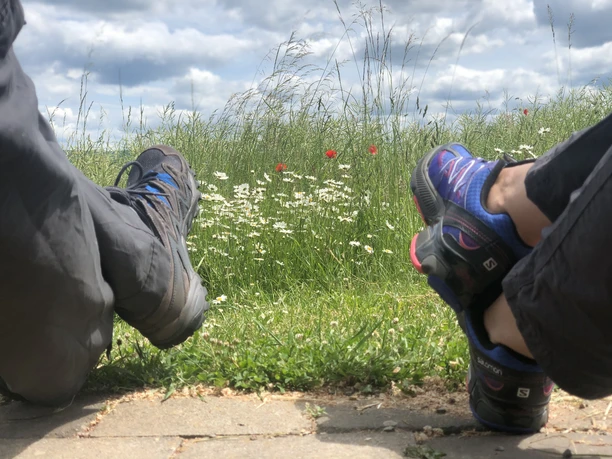 Wandelen op de Weser