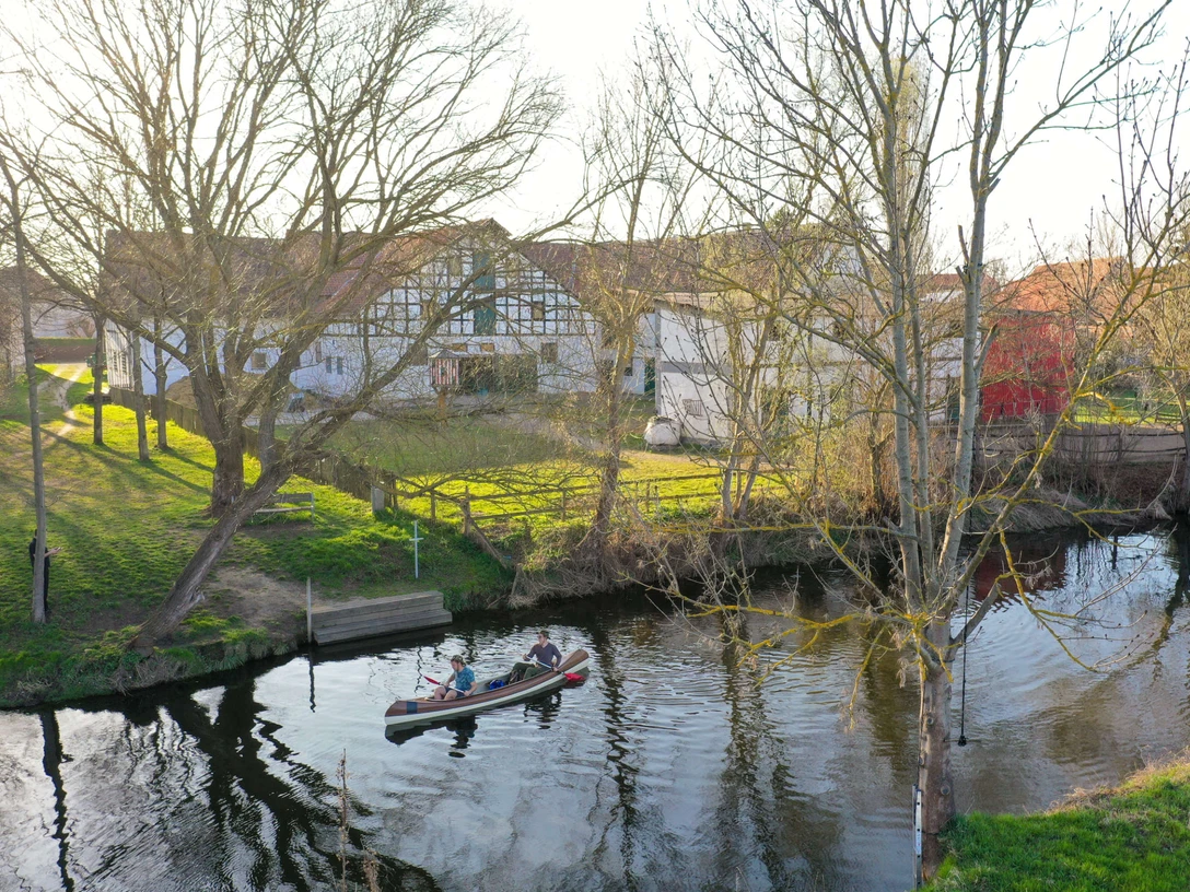 Kanusteg Halchter Wolfenbuettel.jpg Kanusteg in Wolfenbüttel-Halchter