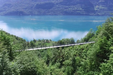 haengebruecke-oberried-ebligen-brienzersee-wald-fruehling.jpg Hängebücke oberhalb Ebligen am Brienzersee, Wanderweg Brienz – Oberried