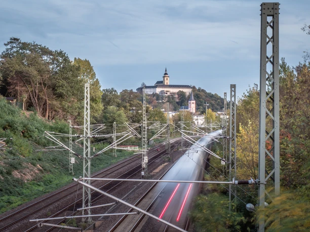 Ausblick Michaelsberg/Bahngleise