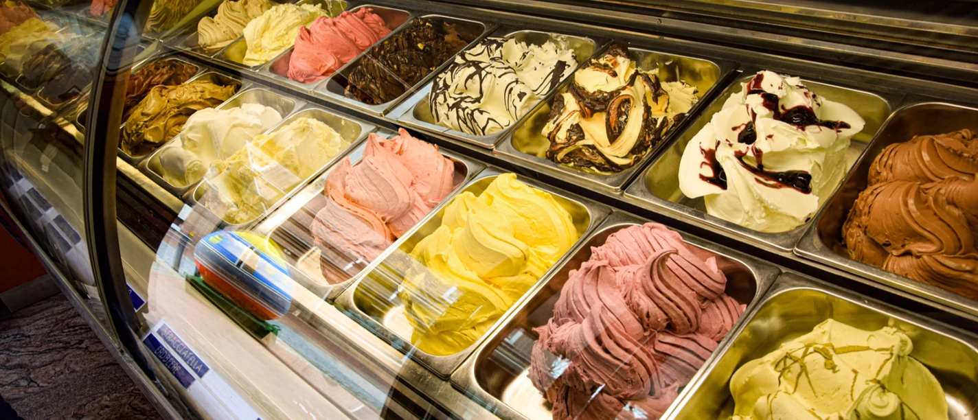 IJssalon Santin in Zeven