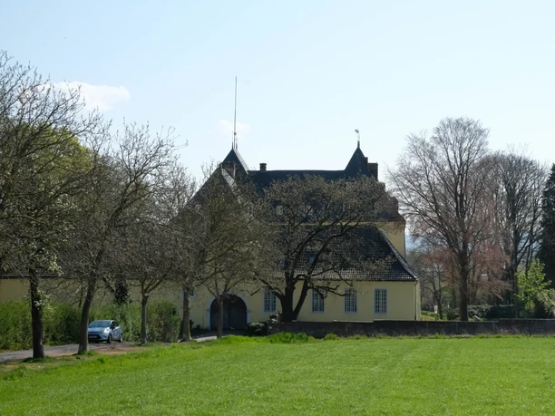 Schloss im Frühjahr 2020 Frühling Alfter