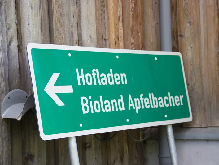 Hinweisschild 2018 Sommer Bornheim