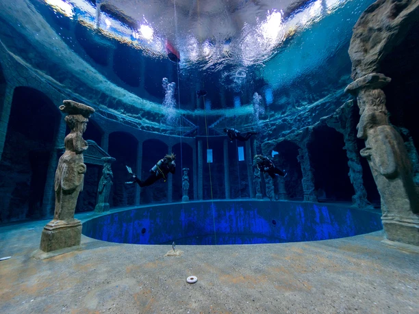 Die Unterwasserwelt in Siegburg