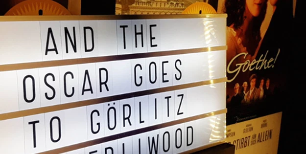 Walk of Görliwood - Station 1 beleuchtet