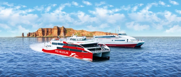 FRS Helgoline Halunder Jet San Gwann vor Helgoland