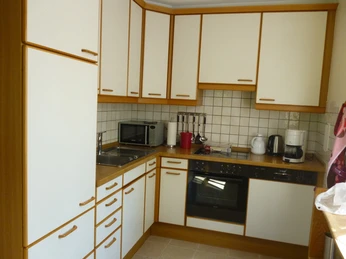Küche im Ferienhaus Glose