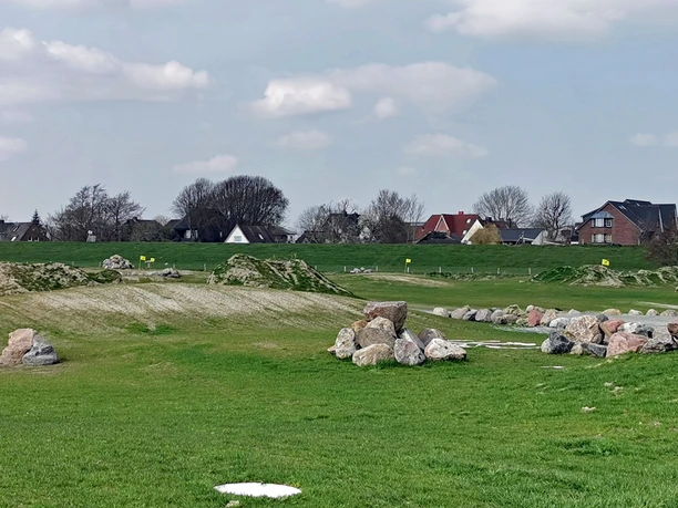 Fußballgolf in Büsumer Deichhausen