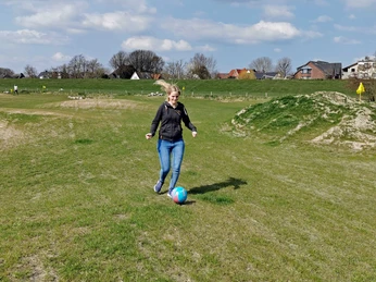 Fußballgolf in Büsumer Deichhausen