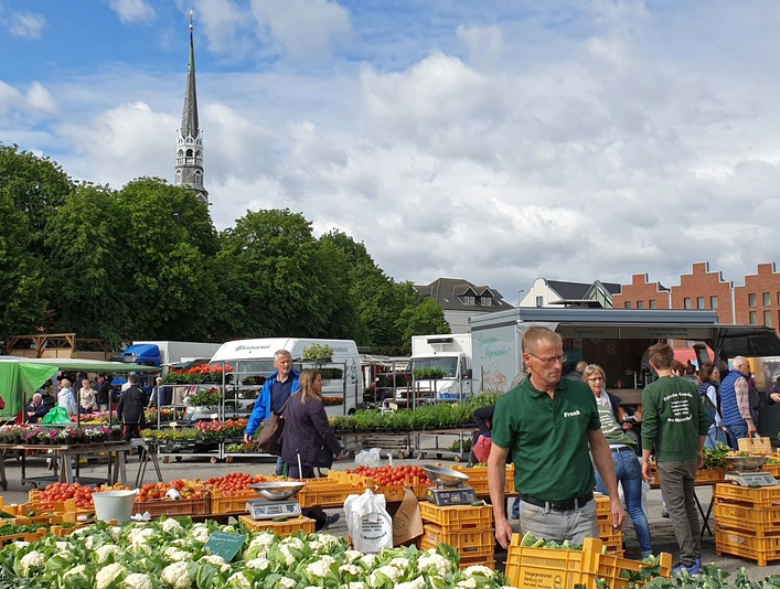 Wochenmarkt Heide