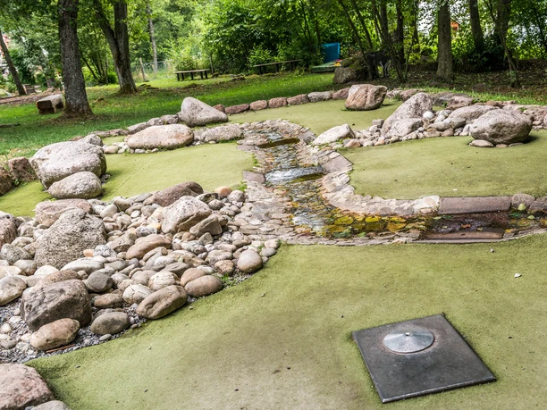 Adventure Golfpark Enzklösterle Wassergraben Adventure Golfpark Enzklösterle Wassergraben