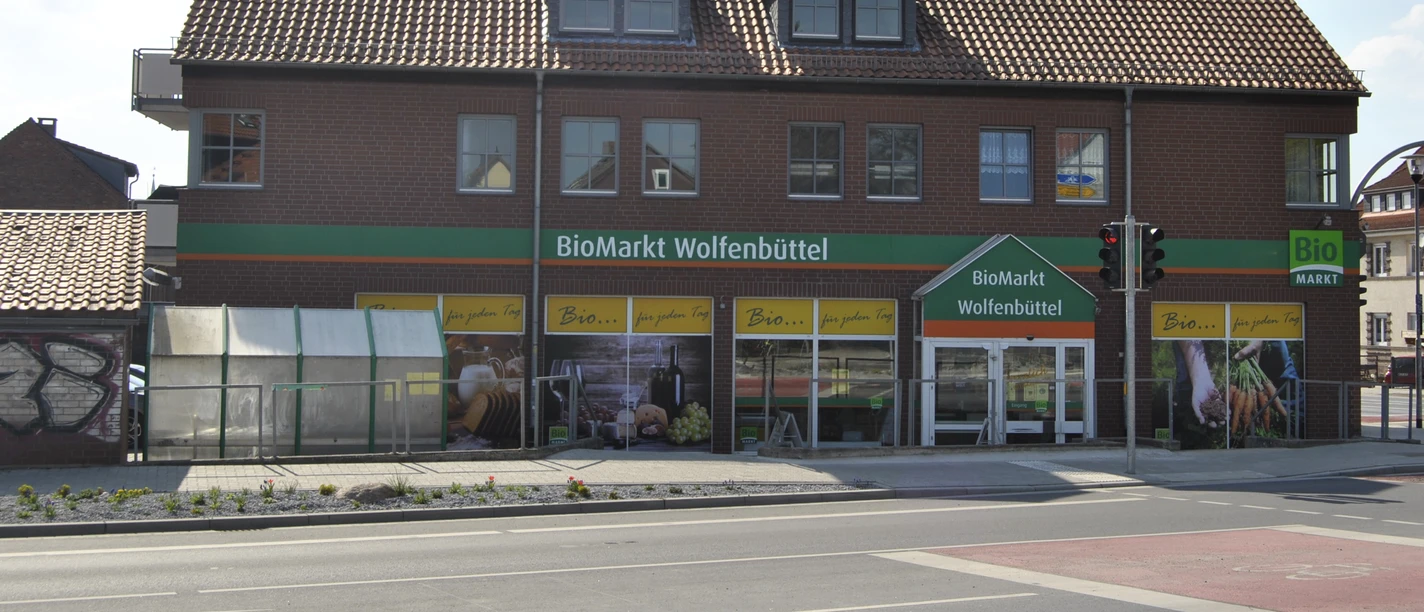 Biomarkt Biomarkt Außenansicht