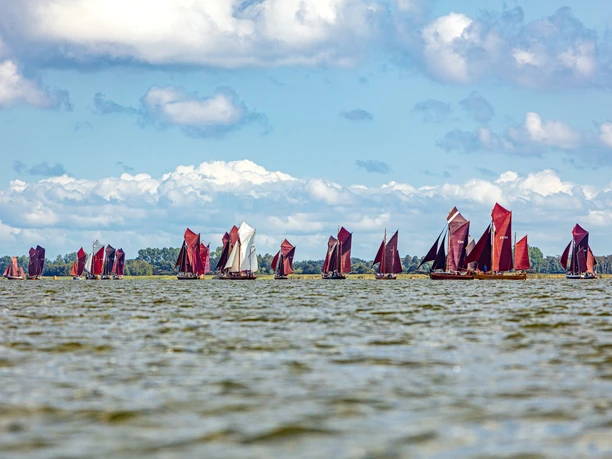 Zeesbootregatta auf Fischland-Darß-Zingst Zeesbootregatta auf Fischland-Darß-Zingst