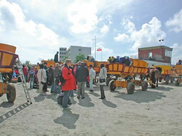 Wattwagenabfahrt Sahlenburg