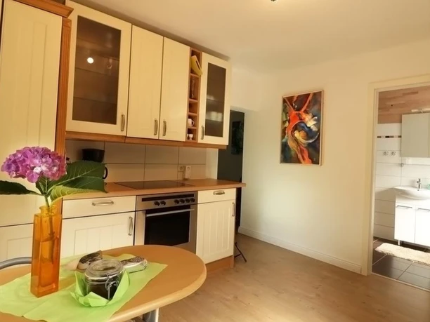 Küchenbereich vom Ferienhaus Ostehof in Weertzen Küchenbereich vom Ferienhaus Ostehof in Weertzen