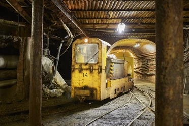 Rammeisberg besøgsmine. Minens jernbane. Foto: Stefan Sobotta/ Visum