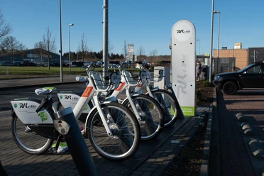 RVK E-Bike Verleihstation Wachtberg EKZ 2020 Frühling Wachtberg