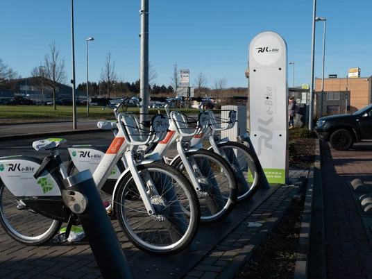 RVK E-Bike Verleihstation Wachtberg EKZ 2020 Frühling Wachtberg