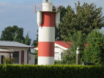 Leuchtturm am Campingplatz