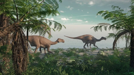 Dinosaurier und das Abenteuer des Fliegens