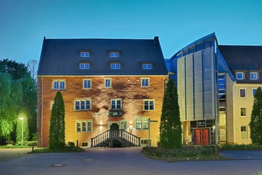 Museum Die Eulenburg nachts Museum Die Eulenburg nachts