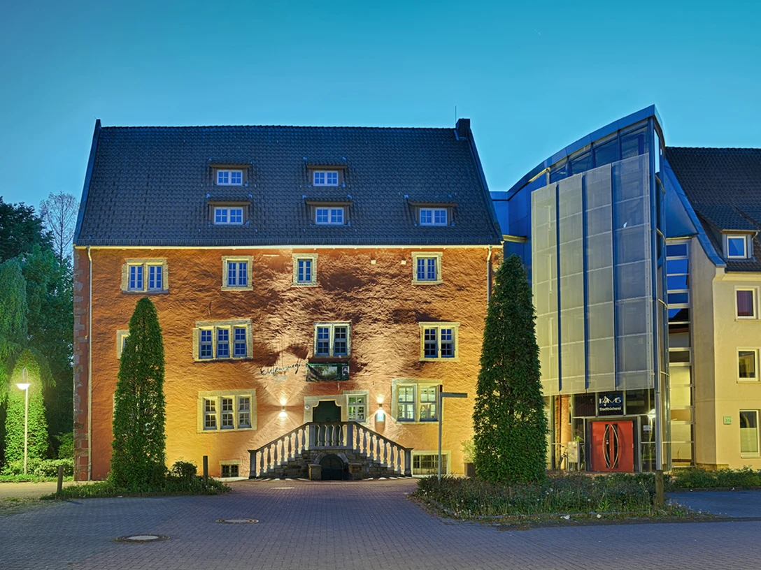 Museum Die Eulenburg nachts Museum Die Eulenburg nachts