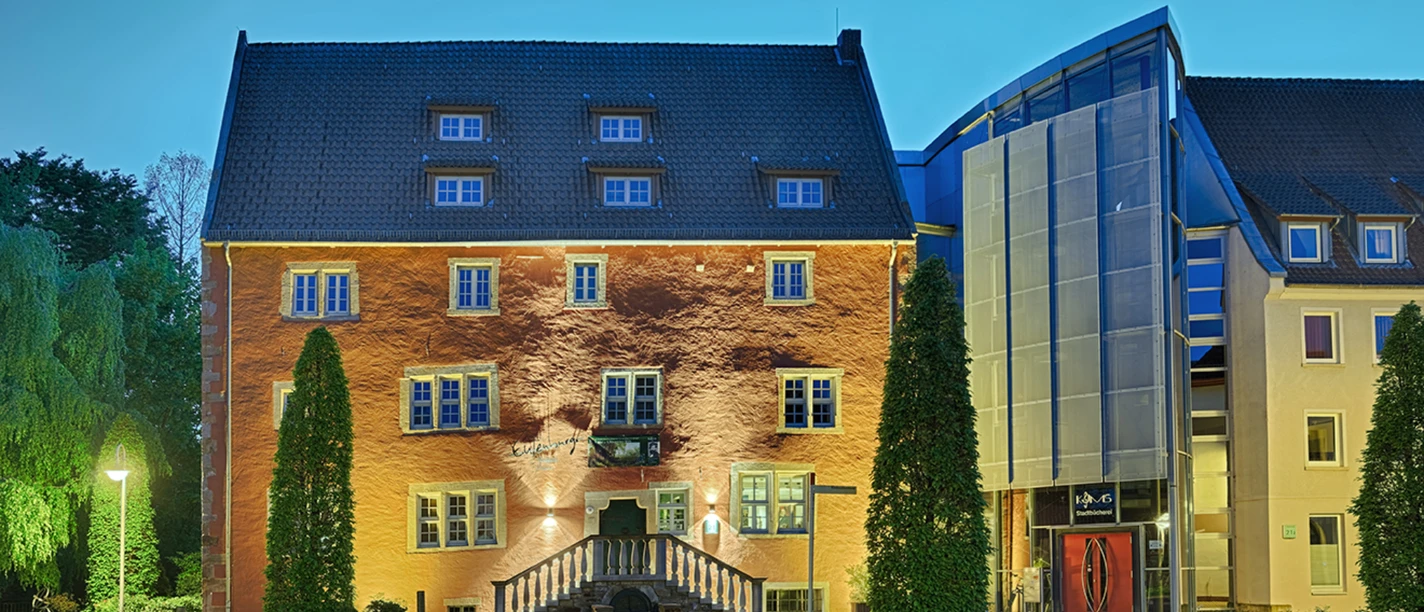 Museum Die Eulenburg nachts Museum Die Eulenburg nachts