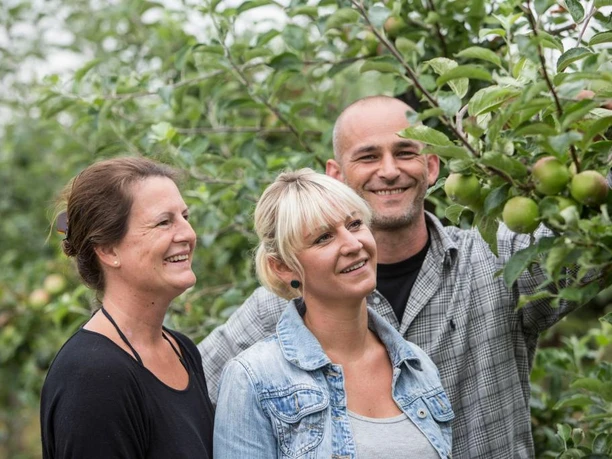 Führung über die Apfelplantage