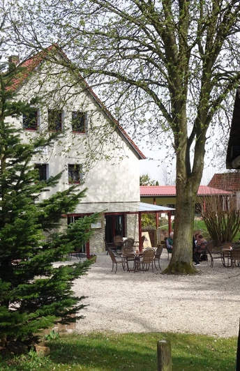 Start zur Wanderung am Ausflugslokal Zur Schunterquelle