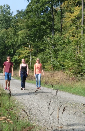 Entspanntes Wandern ohne Gepäck auf dem Elmkreisel