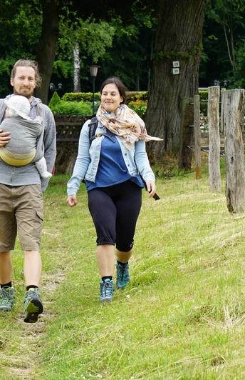 Zwischen den Koppeln hinab zur Teufelsküche