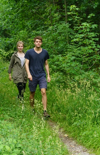 Auf dem Weg zum Karl May Tal