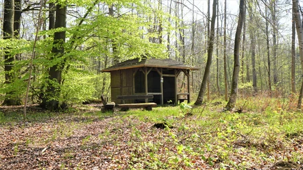 Schutzhütte am Bödner Teich