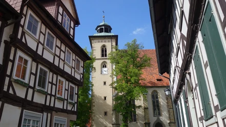 Blick auf Beatae Mariae Virginis zu Hornburg
